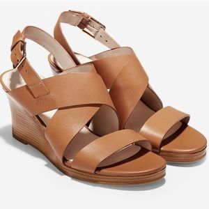 Cole Haan Penelope Wedge Sandal, Size 7